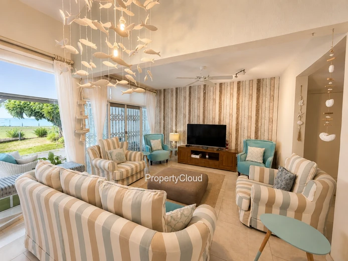FOR RENT | 3- BEDROOM BEACHFRONT TOWNHOUSE | PALMAR, EAST COAST | East Mauritius